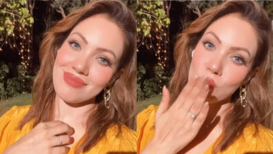 #nightshiftshenanigans: Who is TMKOC diva Munmun Dutta giving romantic flying kisses to?