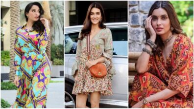 Nora Fatehi, Kriti Sanon and Diana Penty’s high-chic swag in summer Bohemian outfits is unmatchable