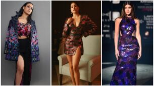 Nysa Devgn, Janhvi and Shanaya Kapoor are swag personified in multicolored sequin Manish Malhotra outfits