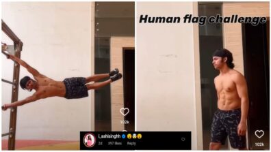 OMG: Siddharth Nigam pulls off unbelievable stunt like WWE superstar Rey Mysterio, Ashi Singh is impressed