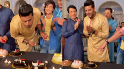 On-set video: Ashi Singh celebrates co-star Shagun’s birthday, fans love it