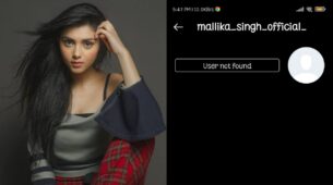 OOPS: RadhaKrishn fame Mallika Singh’s Instagram account goes ‘missing’