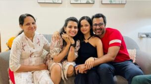 Palak Sindhwani celebrates birthday with TMKOC director Malav Rajda, watch pictures