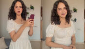 Palak Sindhwani flaunts swagger curly hairstyle in white fusion outfit, check out