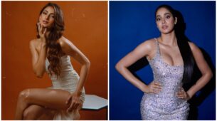 Palak Tiwari and Janvhi Kapoor mark a case in sequinned gowns, see pictures