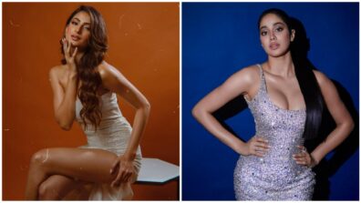 Palak Tiwari and Janvhi Kapoor mark a case in sequinned gowns, see pictures