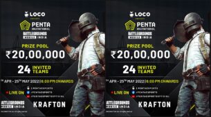 Penta Invitational – Battlegrounds Mobile India’ presented by Loco will bring India’s top teams to compete for ₹20,00,000 prize pool