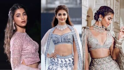 Pretty In Pastel: Pooja Hegde’s Collection Of Pastel Lehengas Is Just What We Need!