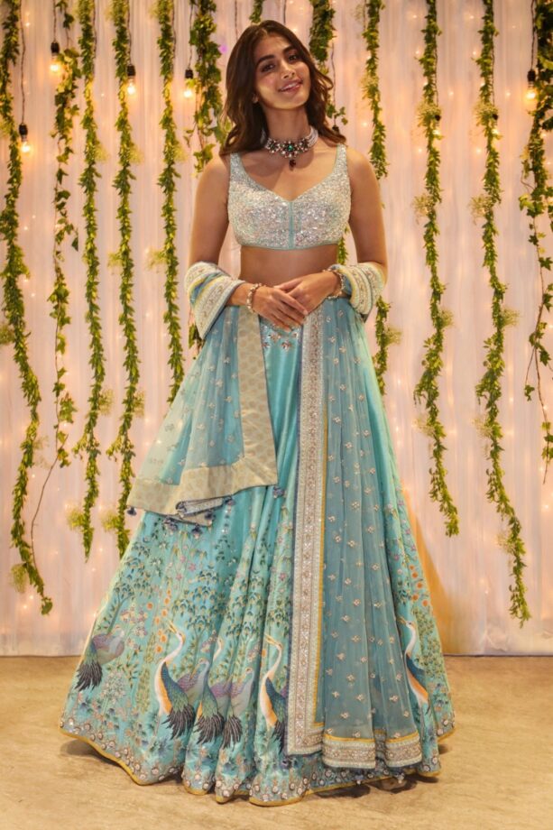 Pretty In Pastel: Pooja Hegde’s Collection Of Pastel Lehengas Is Just What We Need! - 4