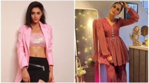 Radhakrishn actress Mallika Singh becomes the Barbie in pink micro mini, Erica Fernandes is the gorgeous boho babe of the town