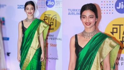 Radhika Apte Can Make Any Solid Saree Look Chic And Voguish, Take A Look