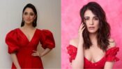 Radhika Madan Or Tamannaah Bhatia: Who Looked Like A ‘Gorgeous Babe’ In A Red Puff Sleeve Dress?