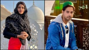 Ramadan Mubarak: Nusrat Jahan and Yash Dasgupta visit ‘Hazrat bal’ shine in Jammu And Kashmir, see viral pics