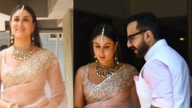 Ranbir Kapoor-Alia Bhatt Wedding: Saif Ali Khan and Kareena Kapoor arrive in grand style