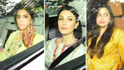 Ranbir Kapoor-Alia Bhatt Wedding: Shaheen Bhatt, Soni Razdan, Neetu Kapoor and Riddhima Kapoor Sahni arrive for the big day