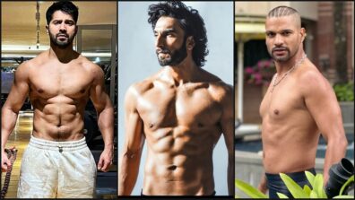 Ranveer Singh activates ‘beast mode’ on in latest shirtless, abtastic pic, Varun and Shikhar Dhawan appreciate