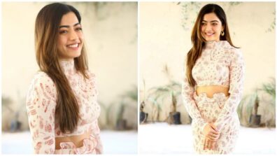 Rashmika Mandanna’s Beautiful Co-Ord Set Look