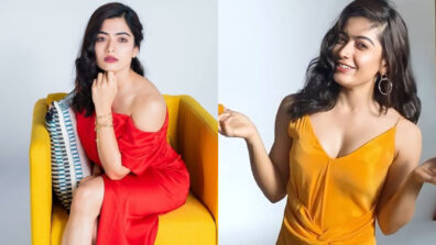 Rashmika Mandanna’s Closet Is Brimming With Red, Yellow, And Orange Colours