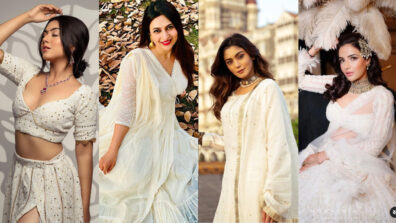 Reem Sameer Shaikh, Divyanka Tripathi, Sana Makbul and Jasmin Bhasin are ‘classic beauties’ in white, take styling cues