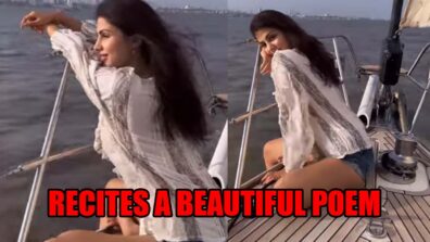 Rhea Chakraborty Takes Fans Captive As She Recites A Beautiful Poem During Yacht Ride