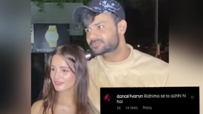 Ridhima Se To Achhi Hi Hai: Fans Comment As Vishal Singh and Chetna Pande Spend Time In Juhu