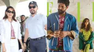 Romance Galore: Farhan Akhtar-Shibani Dandekar and Madhuri Dixit-Shriram Nene give serious couple goals, fans love it