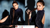 Rubina Dilaik dazzles in navy blue sequin outfit and braided hairstyle, Hina Khan calls her darling