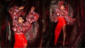 Sai Tamhankar Looks Absolute Heartbreaker In Red Ruffles And Slit Skirt