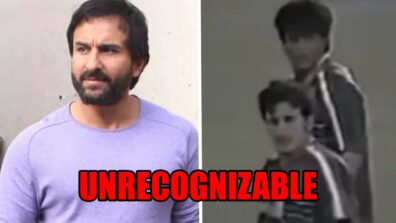 Saif Ali Khan Looks Completely Unrecognizable In This Throwback Pic: Take A Look