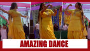 Sapna Choudhary Is All Sunlight As She Dances In Yellow Outfit