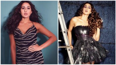 Sara Ali Khan Looks Dazzling In These Shimmery Outfits: Are You Feeling The Temperature Rise?