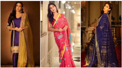 Sara Ali Khan Loves To Add Tradition In Her Closet, Take A Look