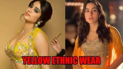 Sara Ali Khan or Janhvi Kapoor: Who Brightened Your Day In Yellow Ethnic Wear?