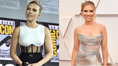 Scarlett Johansson Has Hopped On To The Trend And Is Slaying in Corset Ensembles