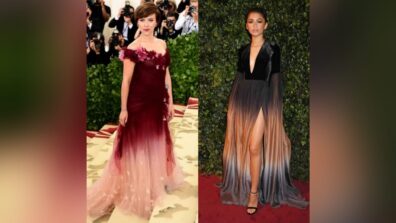 Scarlett Johansson Or Zendaya: Whose Ombre Dress Are You Loving?