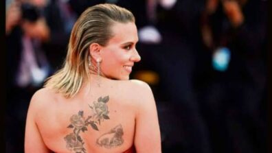 Scarlett Johansson’s Back Tattoo And Its Meaning, Find Out Now