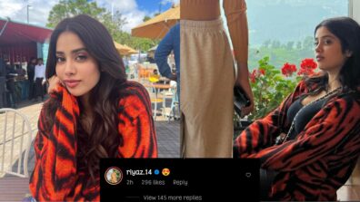 Scoop: ‘Influencer’ Riaz Aly is totally lovestruck with Janhvi Kapoor’s pic, actress spotted blushing