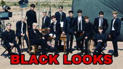 SEVENTEEN Boys In Black Are All We Live For: See Pictures Here