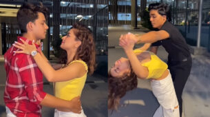 Avneet Kaur does a romantic dance with Rohit Zinjurke and Riyaaz Ali, checkout video