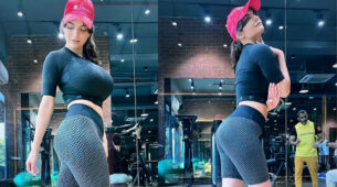 Video: Anveshi Jain stabs hearts in new workout video, fans go bananas