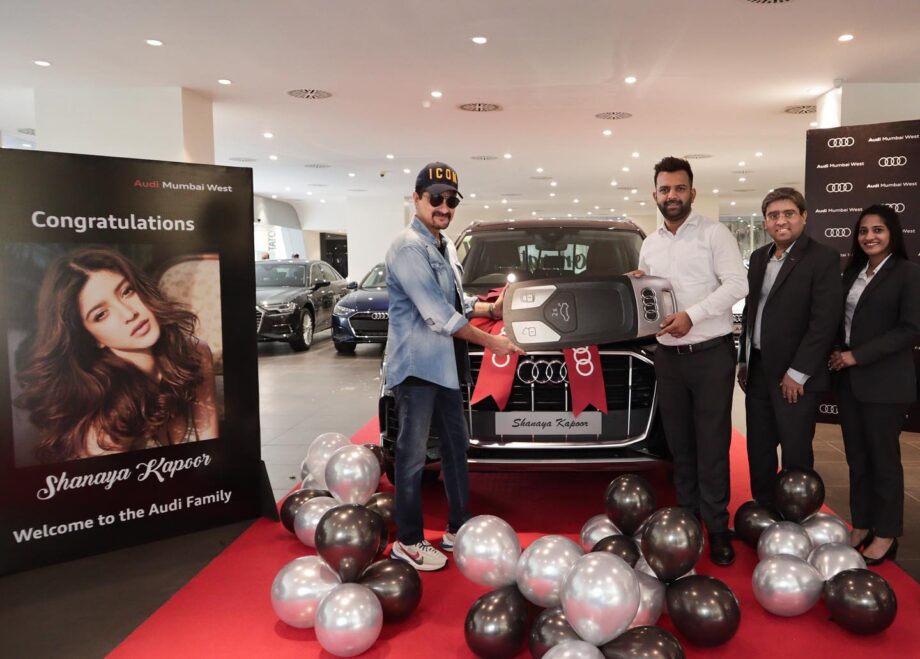 Shanaya Kapoor Sets Internet On Fire With Her Brand New 80L Audi Q7: See Pics - 4