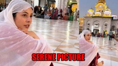 Shehnaaz Gill shares serene picture from gurdwara, fans call her queen