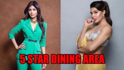 Shilpa Shetty To Jacqueline Fernandez: Celebrities Who Own 4 Star Dining Area