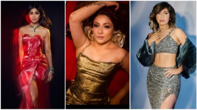 Shilpa Shetty, Urvashi Dholakia and Neha Bhasin rock sensuality game in shimmery outfit, fans go bananas