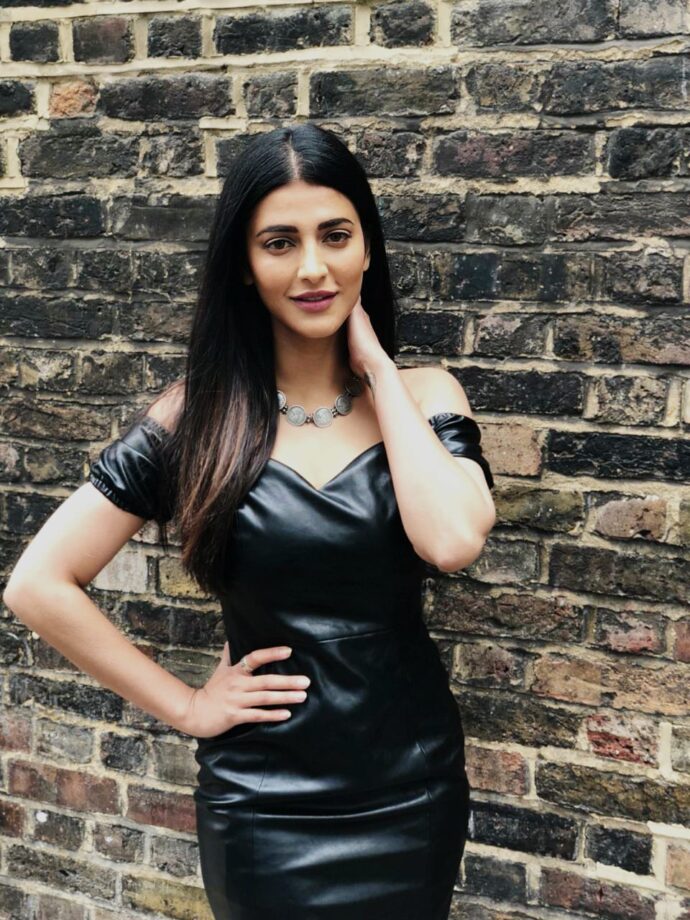 Shruti Haasan Elevates Black Outfits To A New Level Of Prettiness - 1