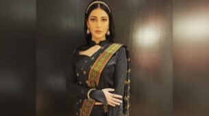 Shruti Haasan Looks Breathtaking In Elegant Black Pat Silk Saree: See Pic