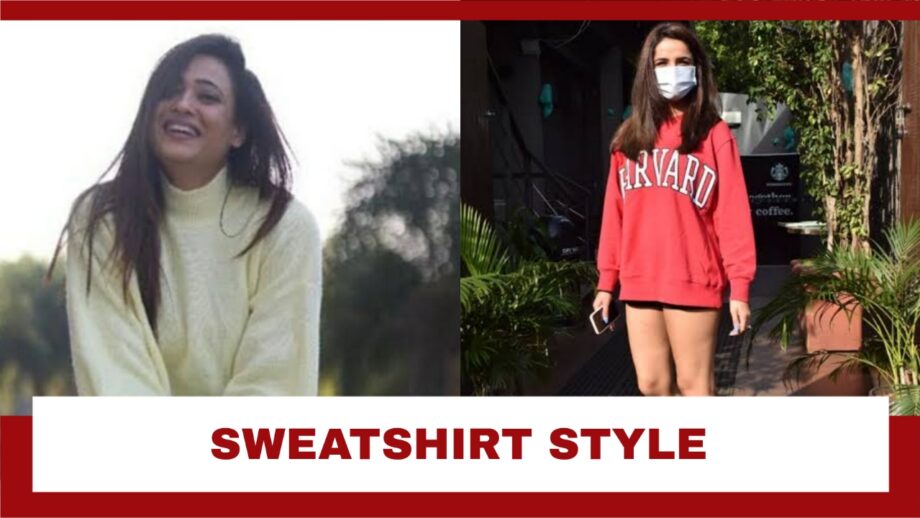 Shweta Tiwari Or Jasmin Bhasin: Who Looks Prettier In Sweatshirt? 591826