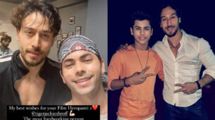 Siddharth Nigam poses with Tiger Shroff ahead of Heropanti 2 release, is a new collaboration happening?