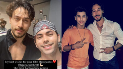 Siddharth Nigam poses with Tiger Shroff ahead of Heropanti 2 release, is a new collaboration happening?