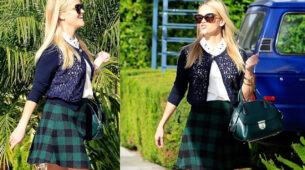Sneak Peek: Reese Witherspoon’s Checkered Skirts Are Creating New Fashion Standards